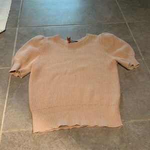Express short sleeve sweater